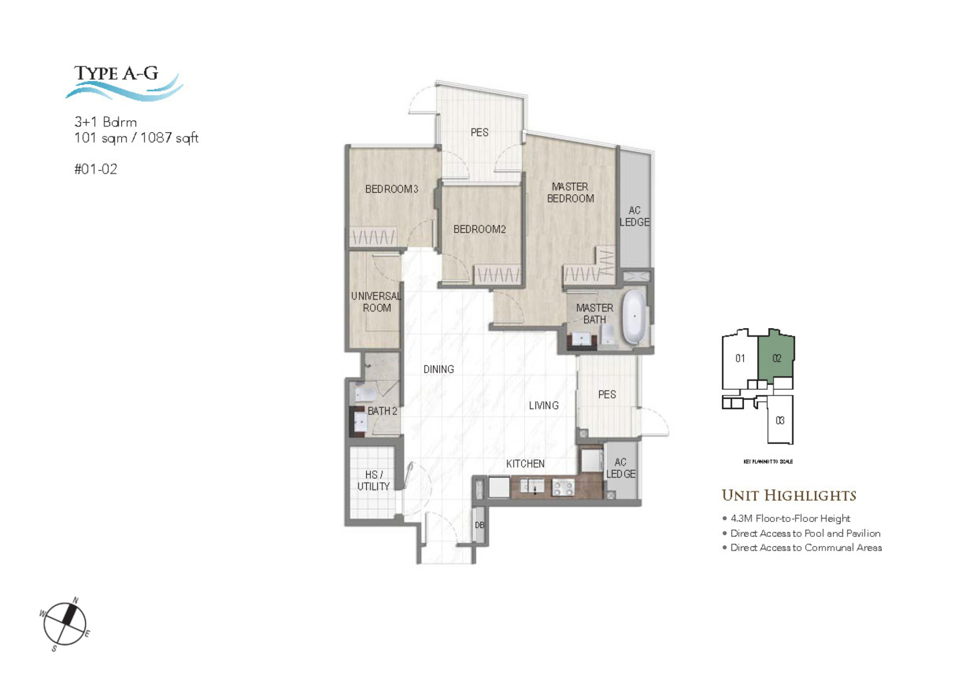 K Suites floorplan